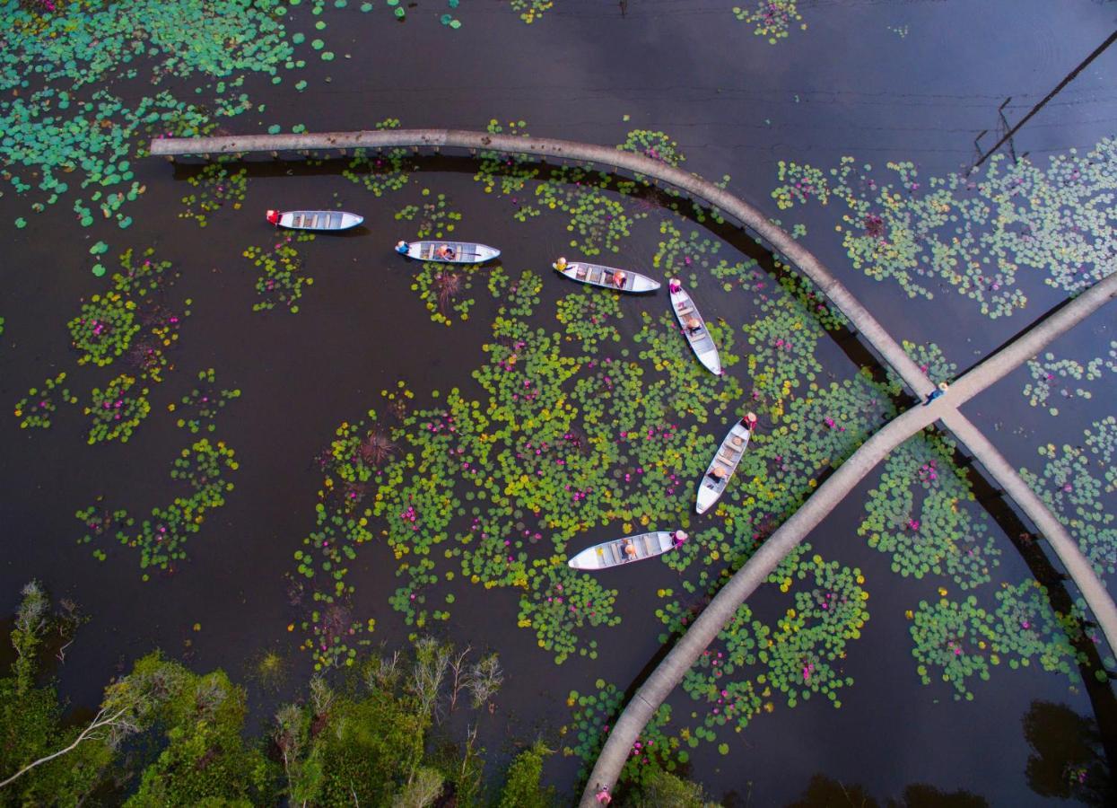 Kdl Lang Noi Tan Lap - Tan Lap Floating Village Moc Hoa Exterior foto