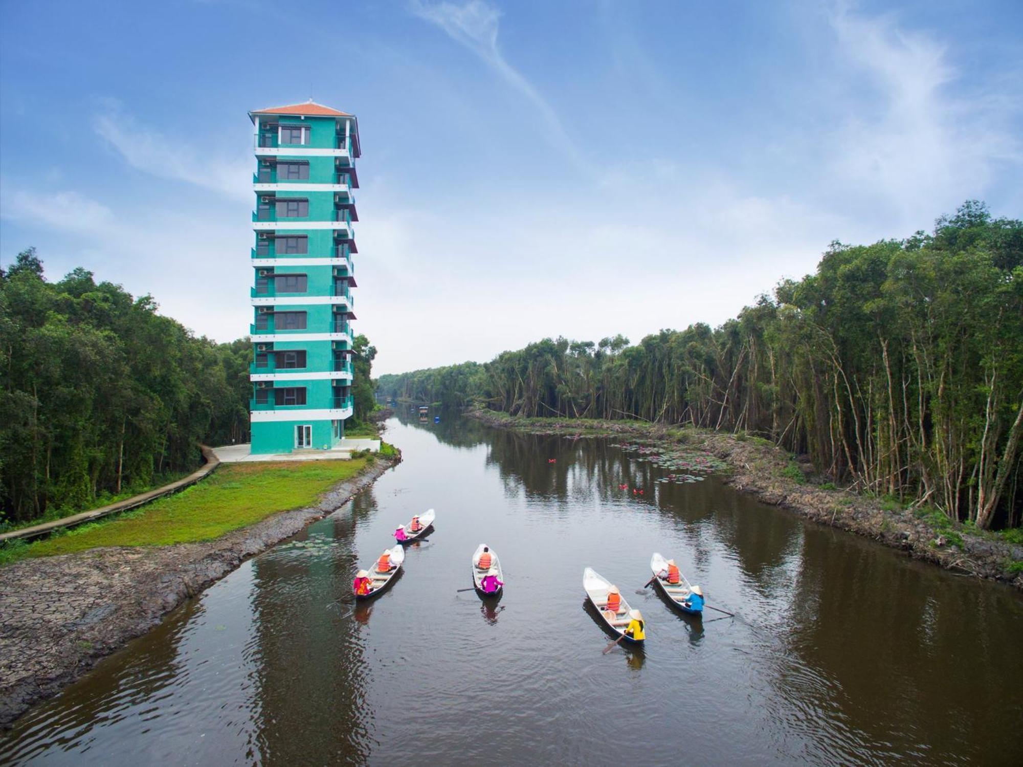 Kdl Lang Noi Tan Lap - Tan Lap Floating Village Moc Hoa Exterior foto